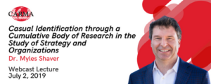 Casual Identification through a Cumulative Body of Research in the Study of Strategy and Organizations