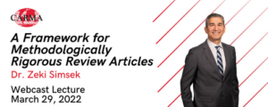 A Framework for Methodologically Rigorous Review Articles