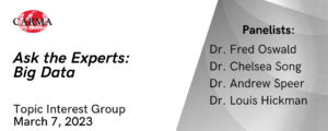 TIG Ask the Experts-Big Data