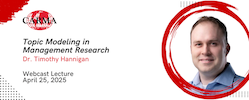Topic Modeling in Management Research