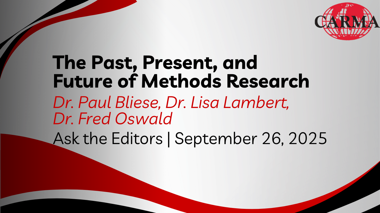 Ask the Editors September Event