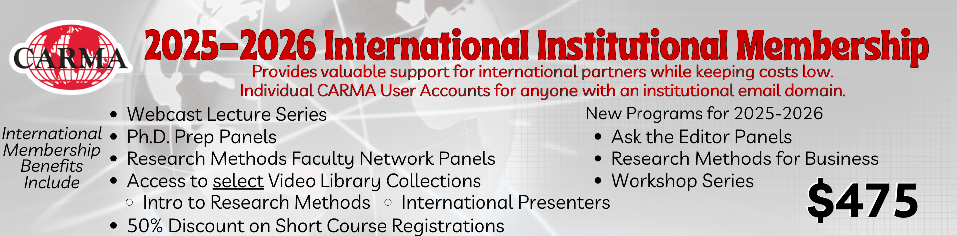 International Institutional Membership