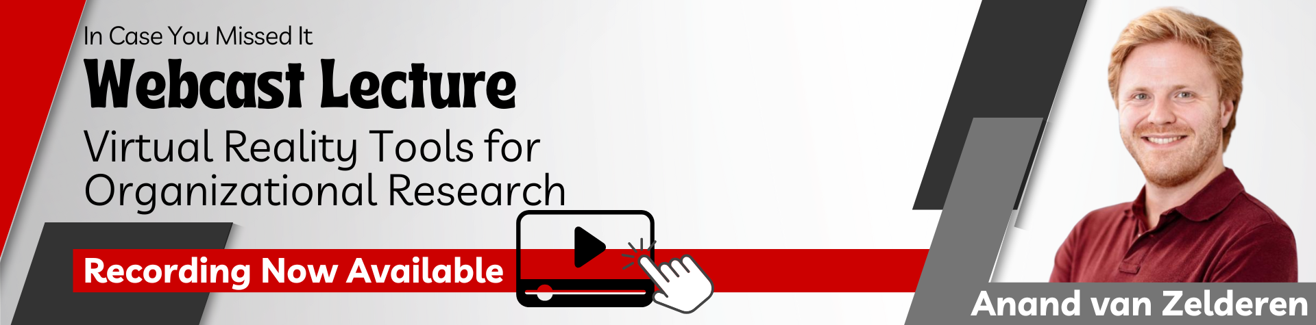 van Zelderen Webcast