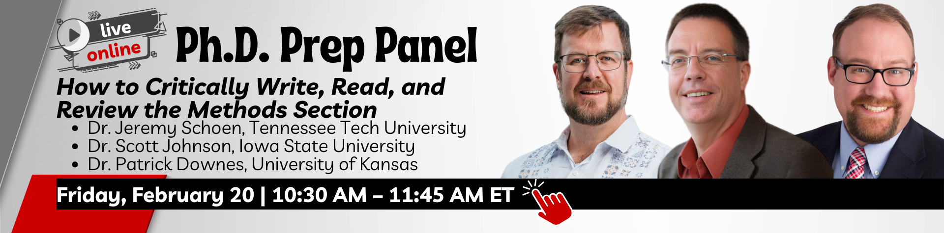 PhD Prep Panel - February