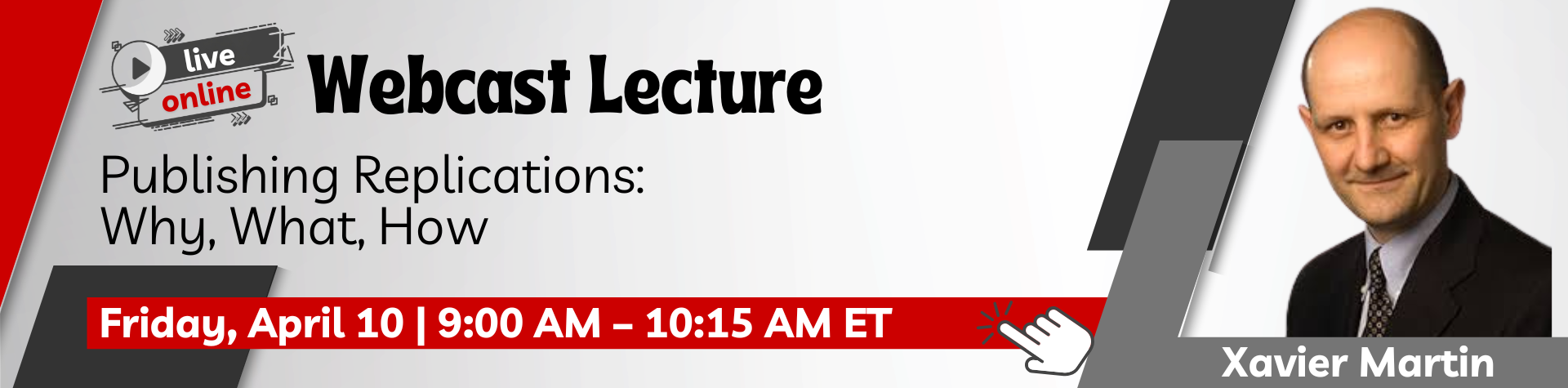 Xavier Martin Webcast Lecture