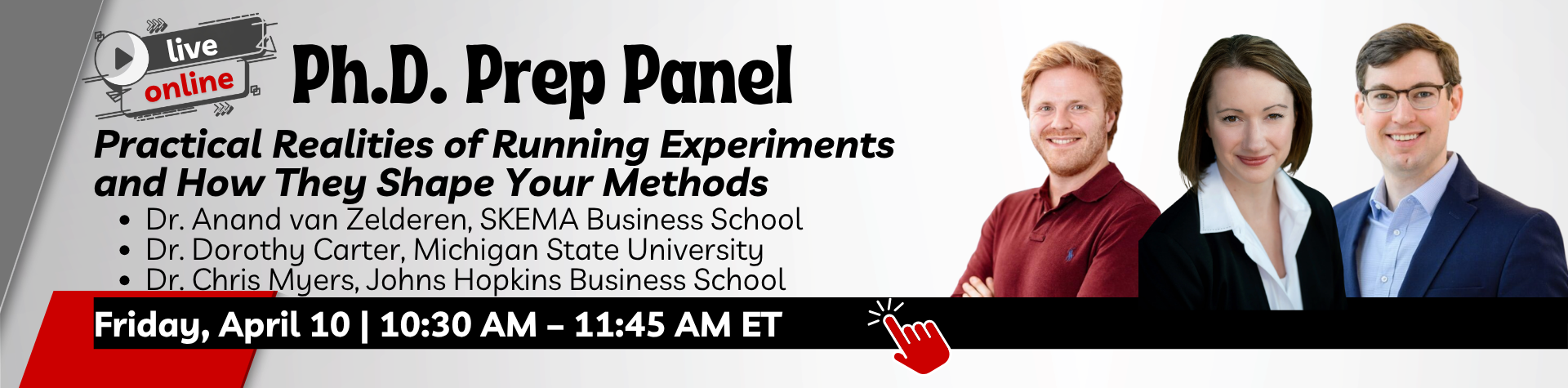 April PhD Prep Panel