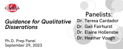 Guidance for Qualitative Dissertations
