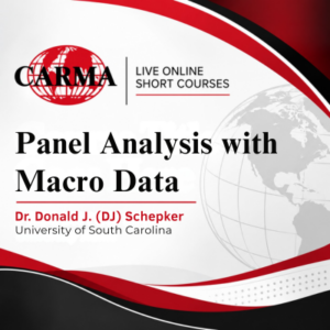 2027 January Online Short Course - Panel Analysis with Macro Data